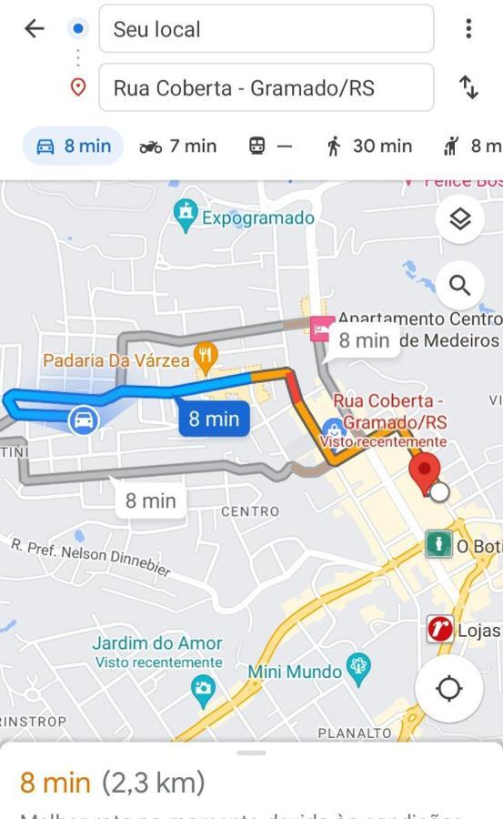 Cabana Azul Apartment Gramado Ngoại thất bức ảnh